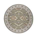 جونا سجاد بلجيكي دائري أخضر بنقوش وزخارف أنيقة - 160×160