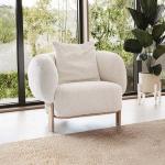 أرت كنب فردي كريمي وودي