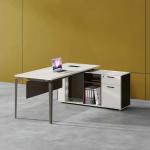 نيو ميامي مكتب 160 سم ابيض وودي