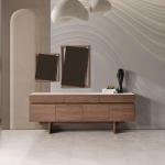 مونا كونسول مع مرآه وودي