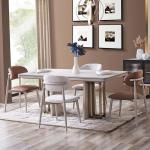 جاليا طاولة طعام خشبيه بدون كراسي وودي - 12-شخص