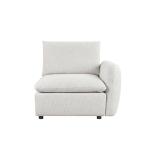 هزال مقعد زاوية يد يمين رمادي وودي