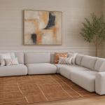 مقعد يد يسار جلسة أرضية سعودية كريمي وودي