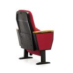 كرسي مسرح أحمر وودي