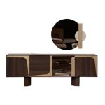 لي مانس كونسول مع مرآه وودي