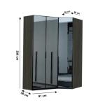 اديسا دولاب زاوية 3 باب وودي