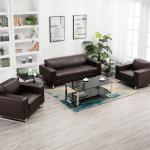 صوفيا كنب مكتبي ثلاثي بني وودي