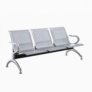 كرسي انتظار ثلاثي 175 سم معدن وودي