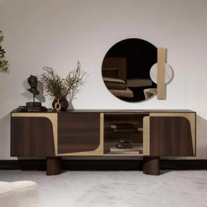 لي مانس كونسول مع مرآه وودي