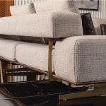 نيو لزبون كنب ثلاثي وودي