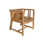 مومجي كرسي من الخشب وودي