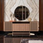 نيو لزبون كونسول مع مرايا وودي