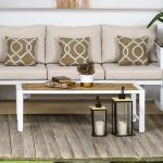 يوكن طاوله شاي خارجيه وودي