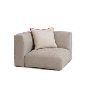 مقعد زاوية جلسة أرضية سعودية كريمي وودي